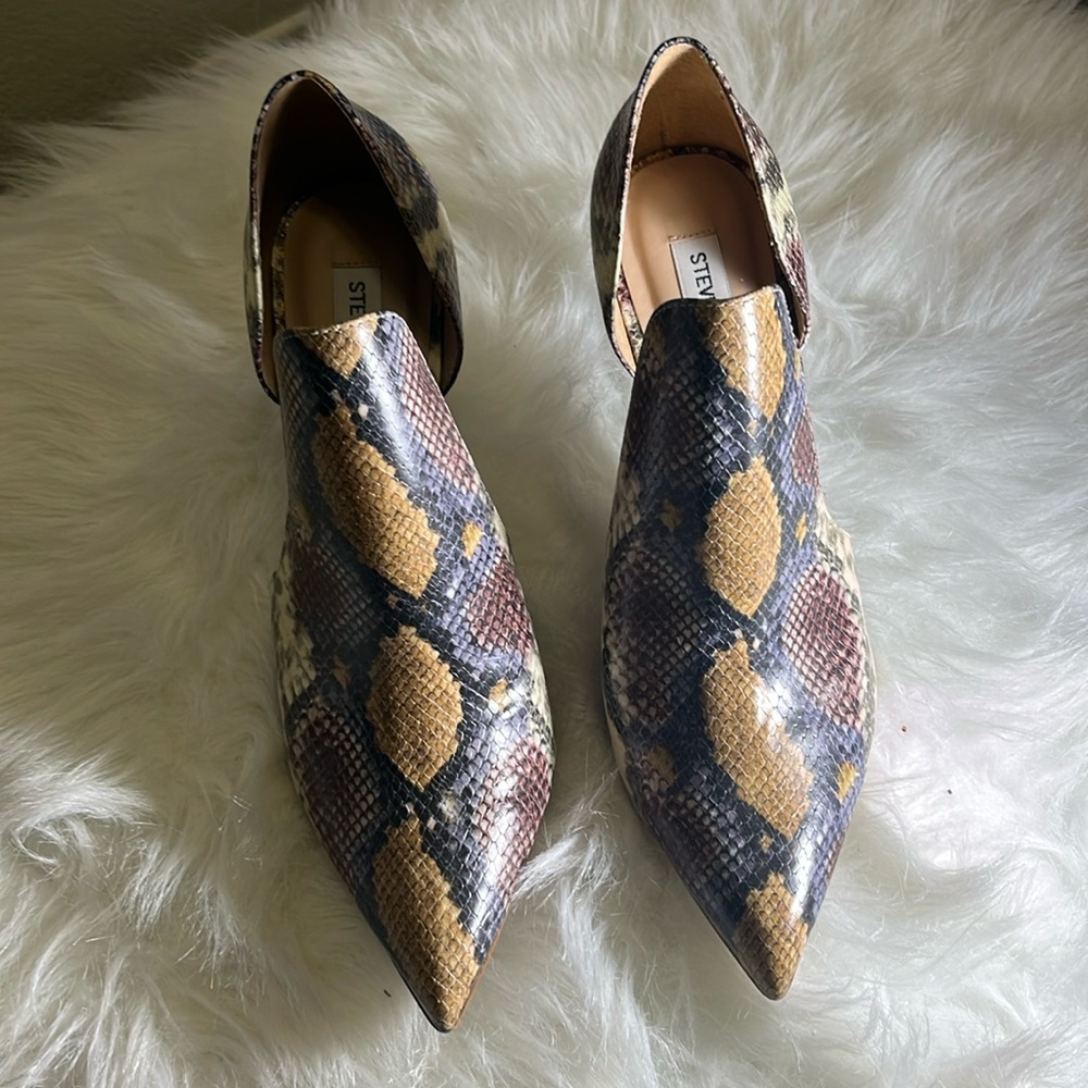 Steve Madden Dolly Multi Snake Stiletto Pumps